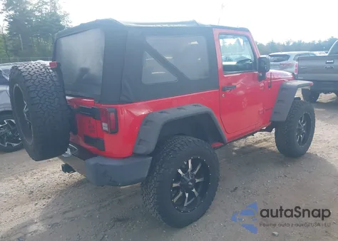 2014 Jeep Wrangler Willys Wheeler из США, поврежденный, VIN 1C4AJWAG4EL322761
